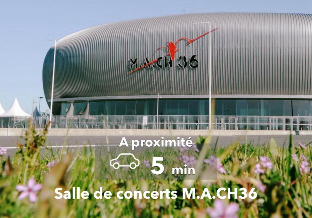 Appartamento Le Boheme ⸱ Stationnement Gratuit ⸱ Fibre Déols Esterno foto