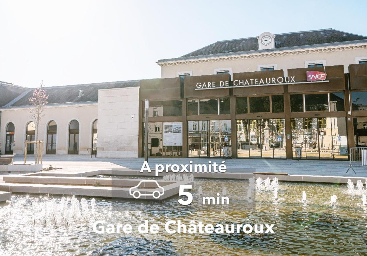 Appartamento Le Boheme ⸱ Stationnement Gratuit ⸱ Fibre Déols Esterno foto